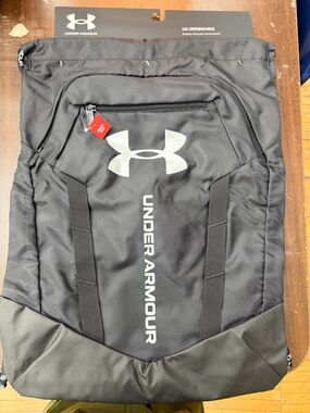 Under Armour Sackpack drawstring bag brand new black